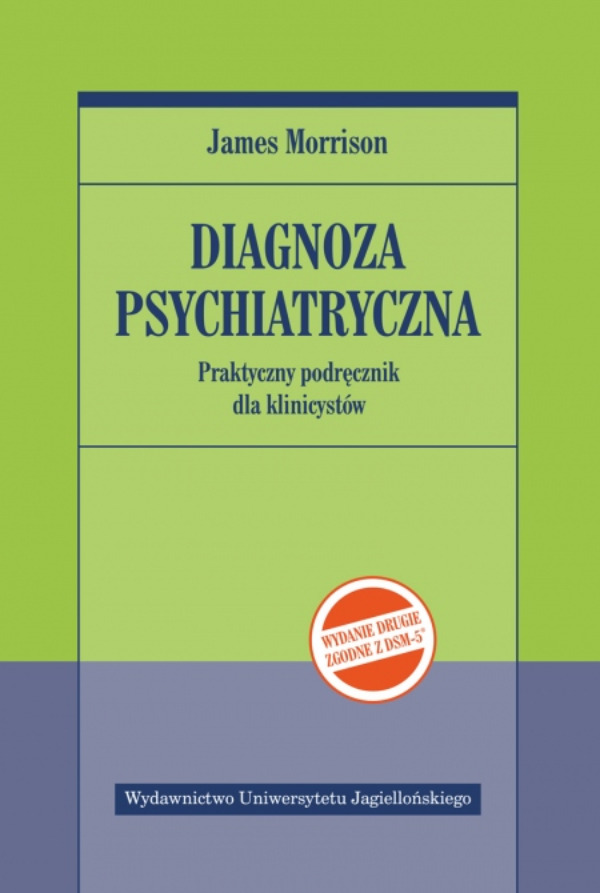Könyv Diagnoza psychiatryczna Morrison James