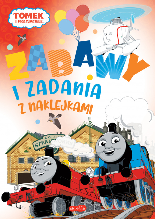Kniha Tomek i przyjaciele. Zabawy i zadania z naklejkami Beata Żmichowska