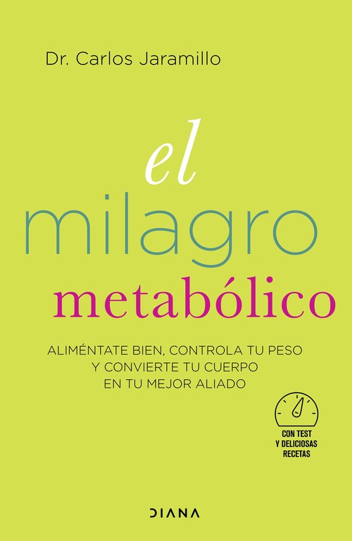 Kniha El milagro metabólico DR.CARLOS JARAMILLO