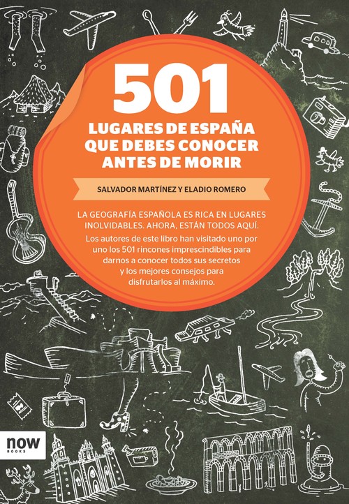 Книга 501 lugares de España que debes conocer antes de morir SALVADOR MARTINEZ