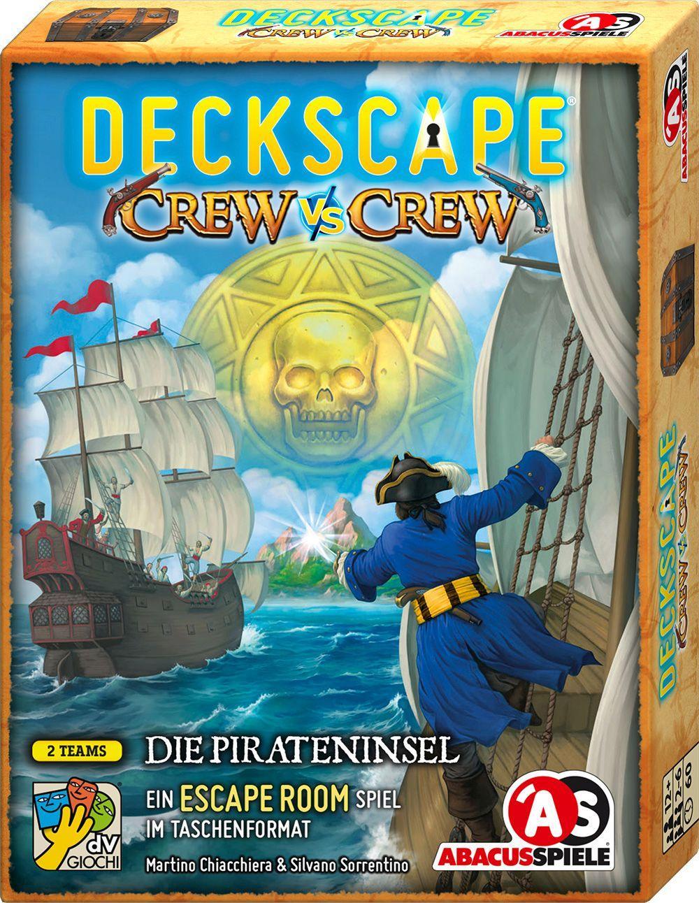 Hra/Hračka Deckscape - Crew vs Crew - Die Pirateninsel Silvano Sorrentino