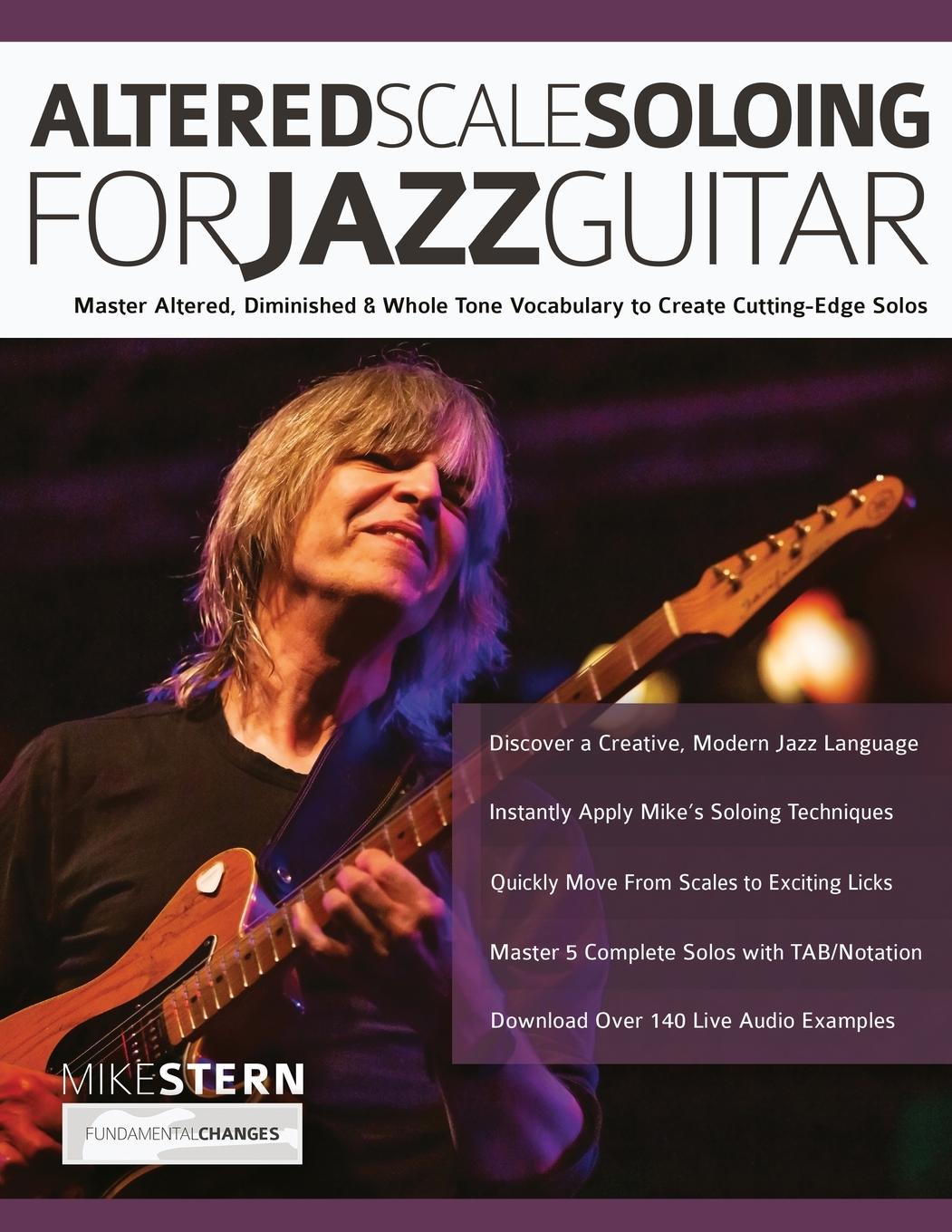 Kniha Mike Stern Altered Scale Soloing Tim Pettingale