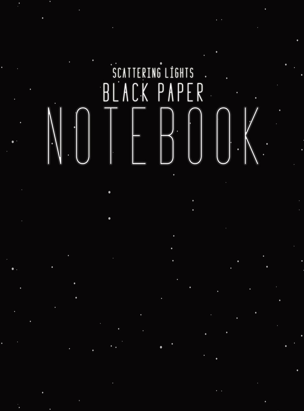 Carte Black Paper Notebook Black Lined Paper 