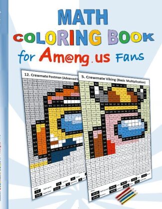 Knjiga Math Coloring Book for Am@ng.us Fans 