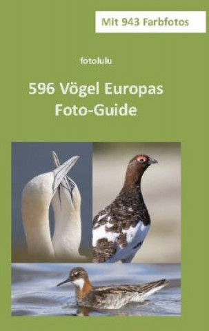 Kniha 596 Vögel Europas 