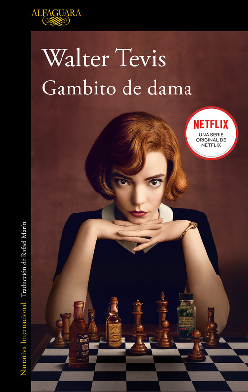 Kniha Gambito de dama / The Queen's Gambit 