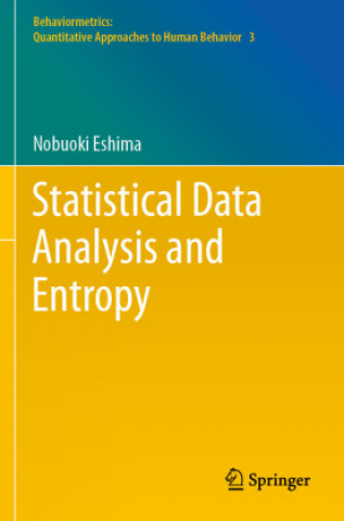 Knjiga Statistical Data Analysis and Entropy Nobuoki Eshima