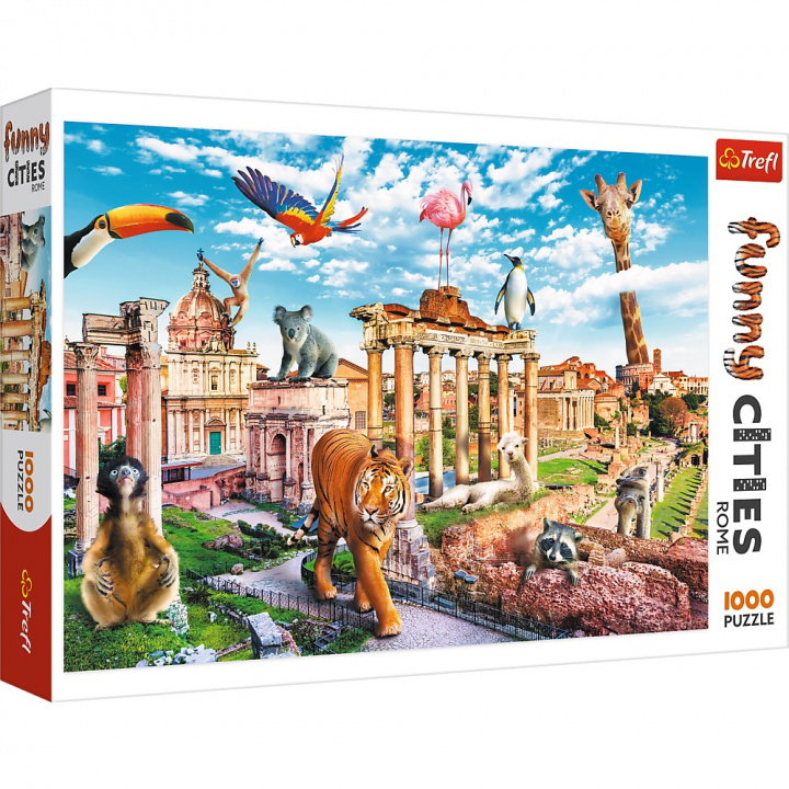Hra/Hračka Puzzle 1000 Dziki Rzym 10600 