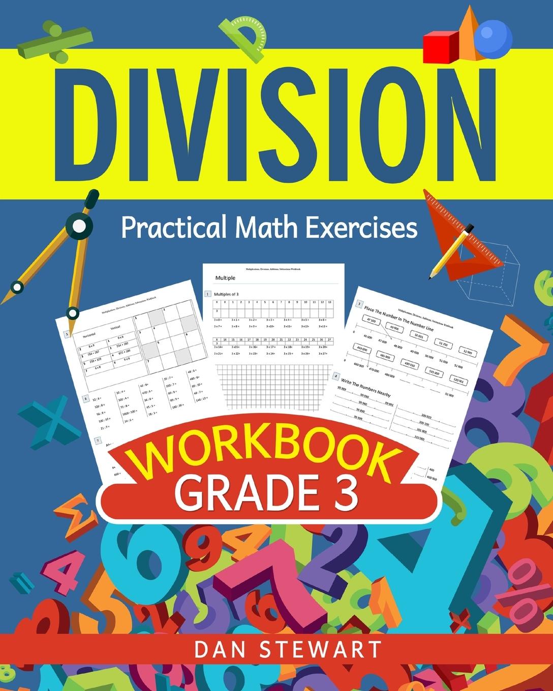 Knjiga Division Workbook Grade 3 Dan Stewart