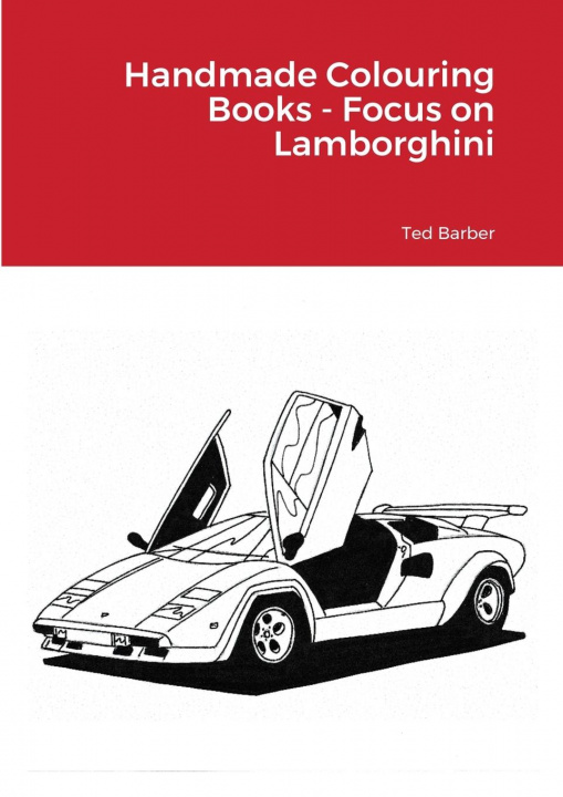 Książka Handmade Colouring Books - Focus on Lamborghini 