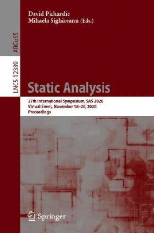Knjiga Static Analysis David Pichardie