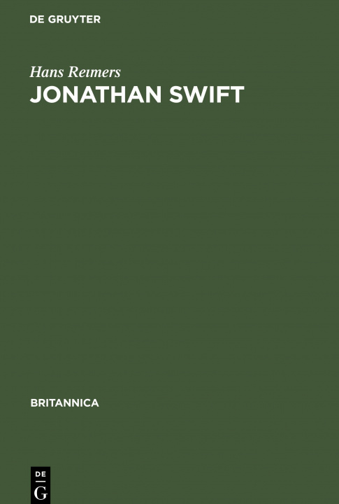 Knjiga Jonathan Swift Hans Reımers