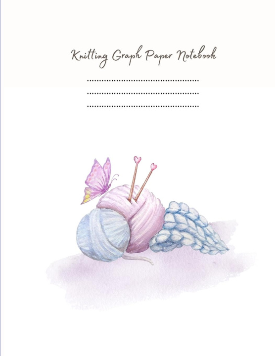 Knjiga KNITTING GRAPH PAPER NOTEBOOK 