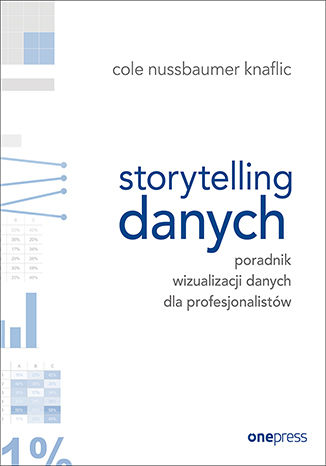 Kniha Storytelling danych Poradnik wizualizacji danych dla profesjonalistów Nussbaumer Knaflic Cole