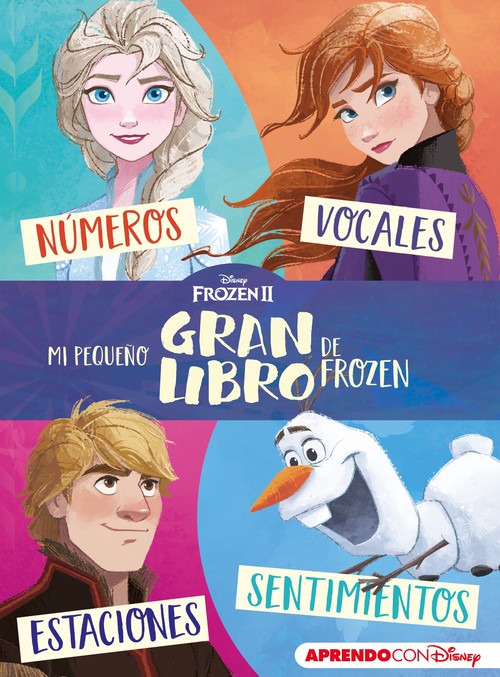Kniha Mi pequeño GRAN libro de Frozen II (Aprendo con Disney) DISNEY