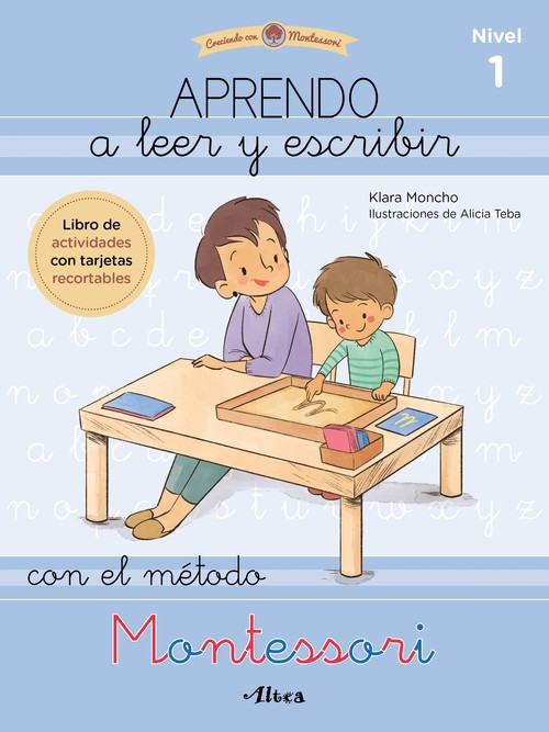 Книга Aprendo a leer y escribir con el método Montessori 1 KLARA MONCHO