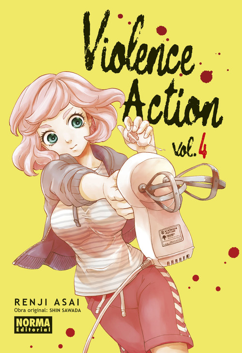 Książka Violence Action 04 SHIN SAWADA