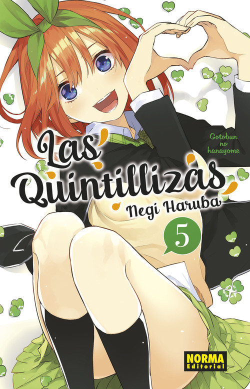 Buch Las Quintillizas 05 NEGI HARUBA