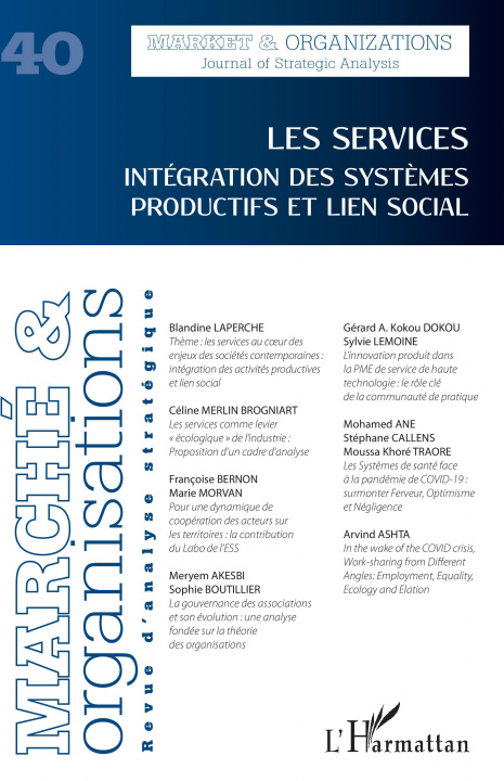 Knjiga Les services Dimitri Uzunidis