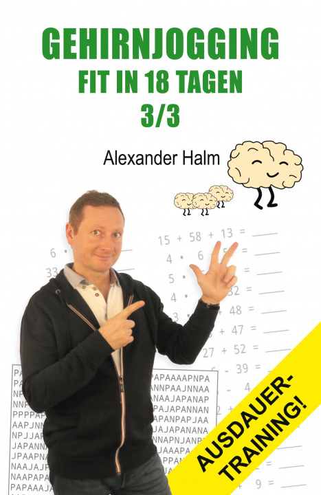 Boek GEHIRNJOGGING - Fit in 18 Tagen 3/3 Alexander Halm
