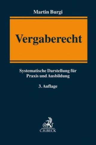 Kniha Vergaberecht 