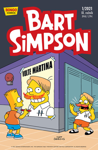 Book Bart Simpson 1/2021 collegium