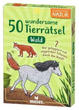 Hra/Hračka 50 wundersame Tierrätsel - Wald Alexandra Helm