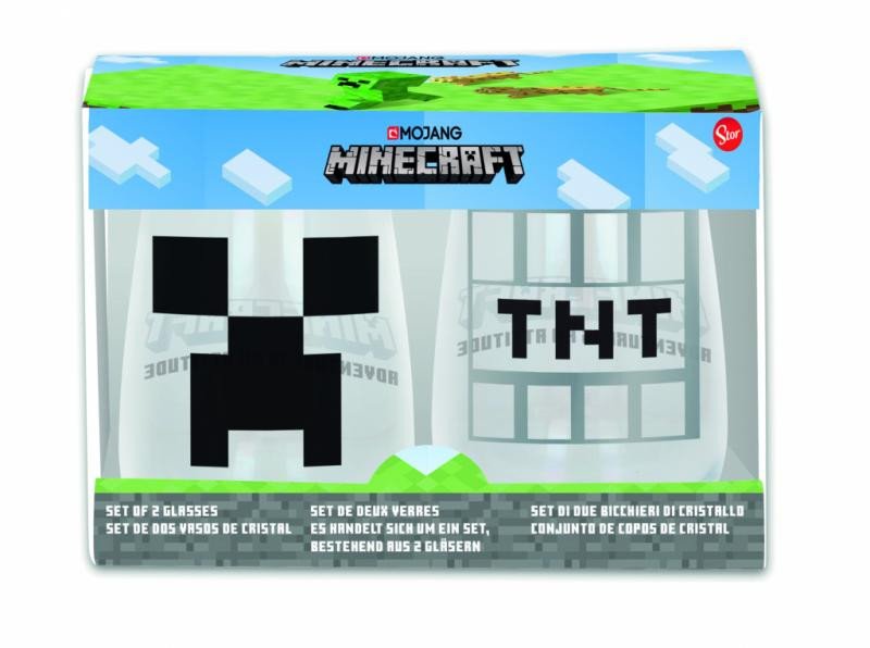 Game/Toy Sada sklenic Minecraft 