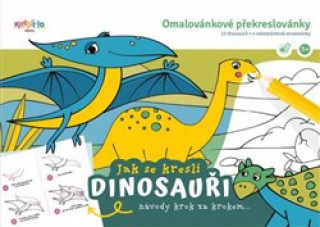 Könyv Jak se kreslí dinosauři Lucie Škodová