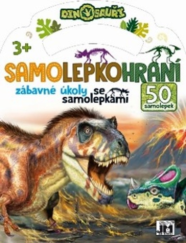 Książka Samolepkohraní Dinosauři 