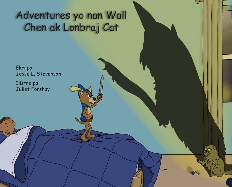 Kniha Adventures yo nan Wall Chen ak Lonbraj Cat 