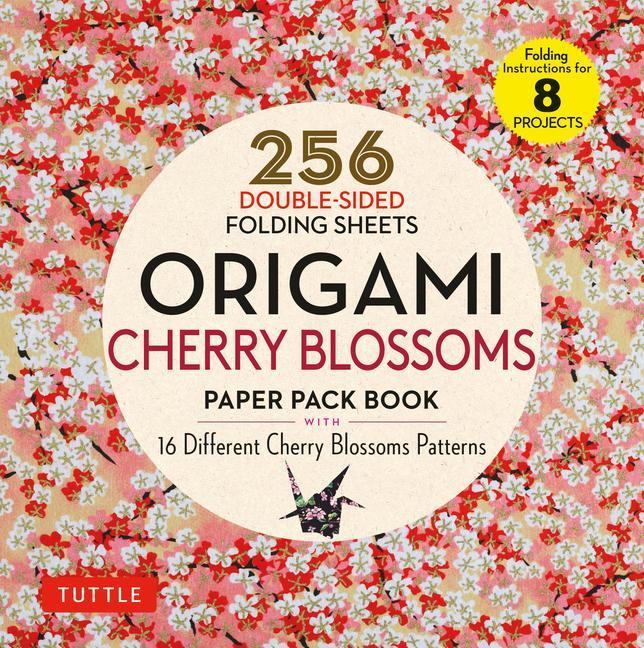 Carte Origami Cherry Blossoms Paper Pack Book 
