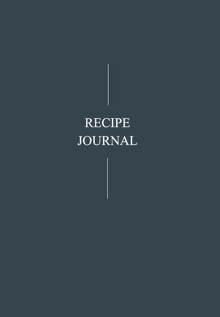 Kniha Recipe Journal 