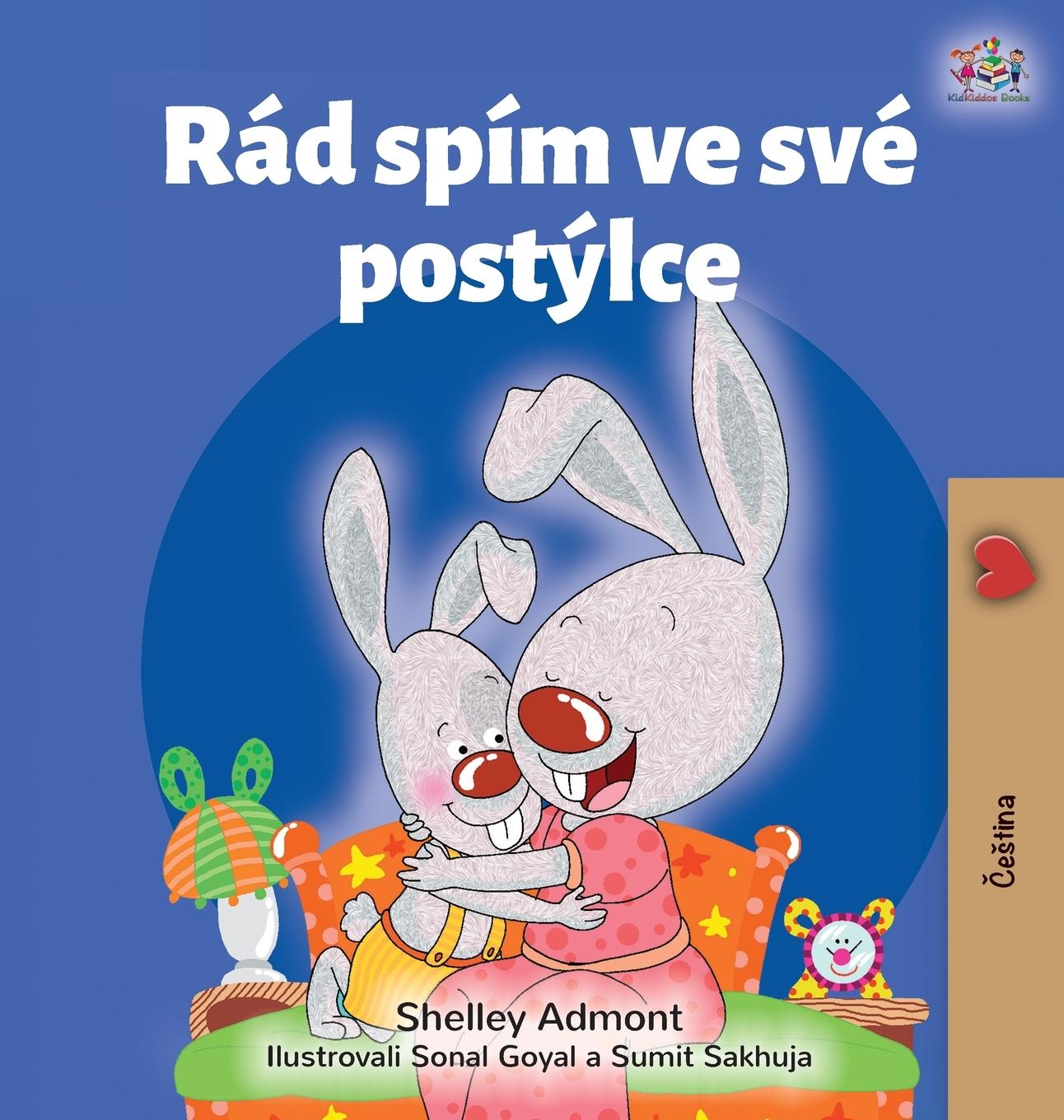 Carte I Love to Sleep in My Own Bed (Czech Children's Book) Kidkiddos Books