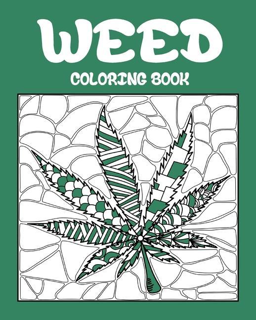 Book Weed Coloring Book 