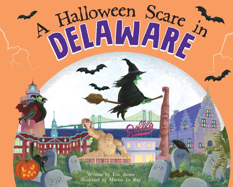 Kniha A Halloween Scare in Delaware Marina Le Ray
