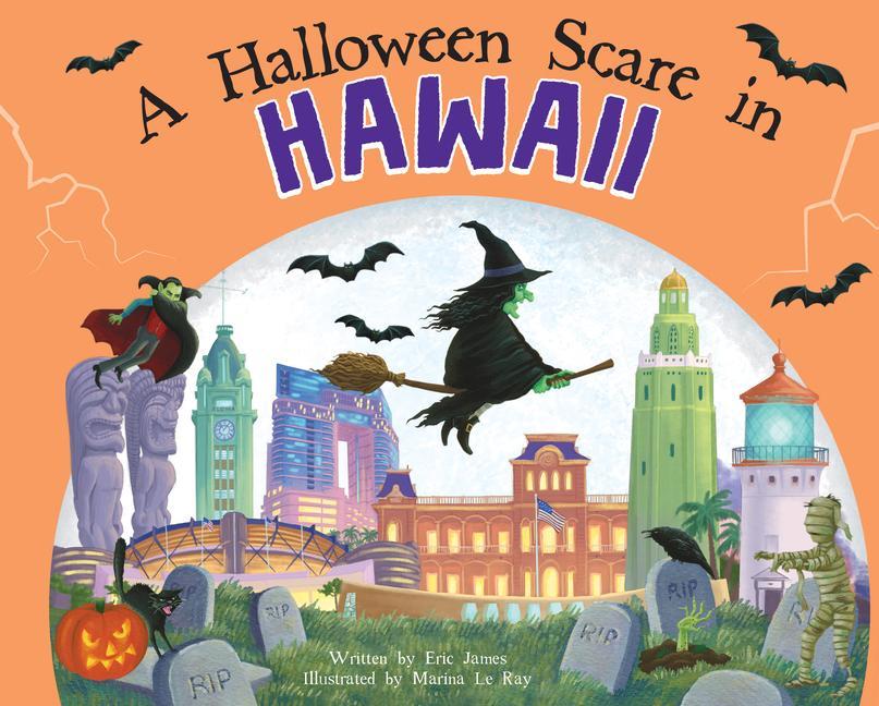 Kniha A Halloween Scare in Hawaii Marina Le Ray