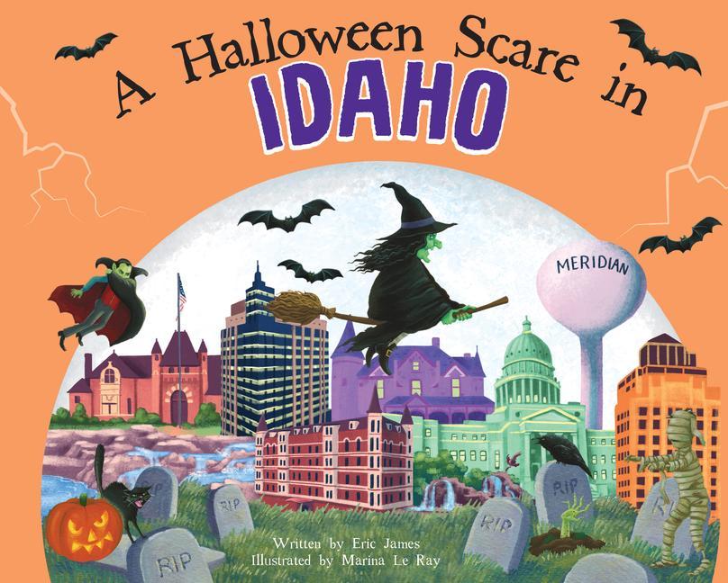 Kniha A Halloween Scare in Idaho Marina Le Ray