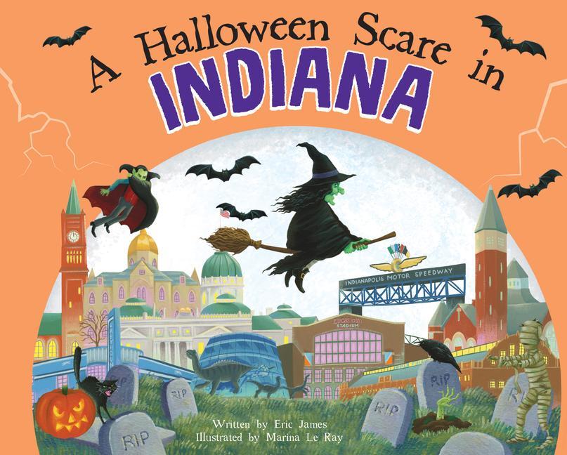 Kniha A Halloween Scare in Indiana Marina Le Ray