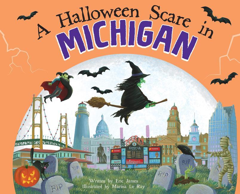 Kniha A Halloween Scare in Michigan Marina Le Ray