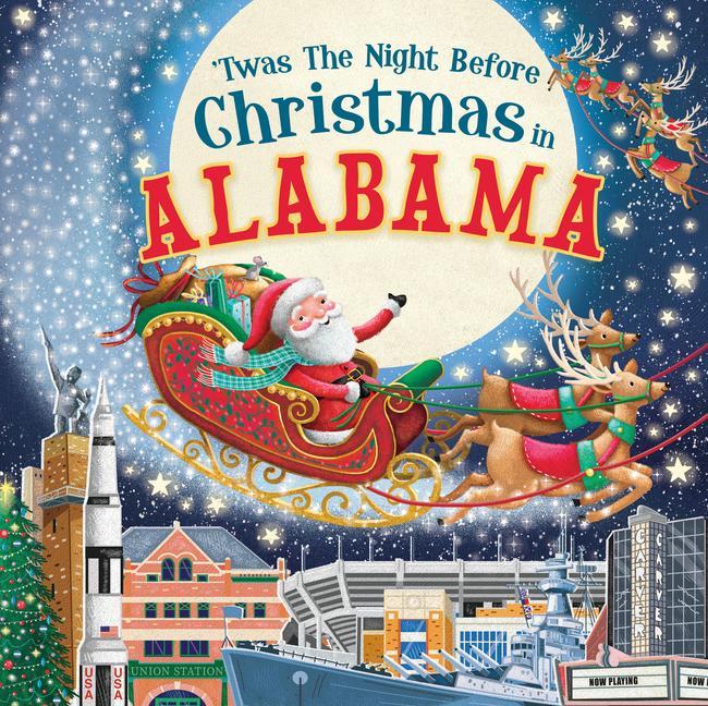 Könyv 'Twas the Night Before Christmas in Alabama 