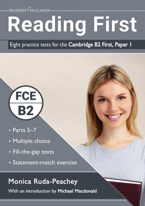 Kniha Reading First: Eight practice tests for the Cambridge B2 First Monica Ruda-Peachey