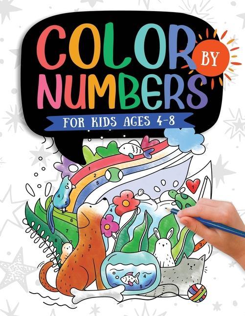 Carte Color by Numbers For Kids Ages 4-8 