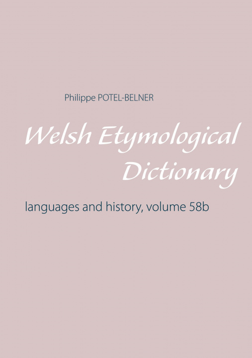 Book Welsh Etymological Dictionary 