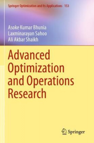Book Advanced Optimization and Operations Research Laxminarayan Sahoo