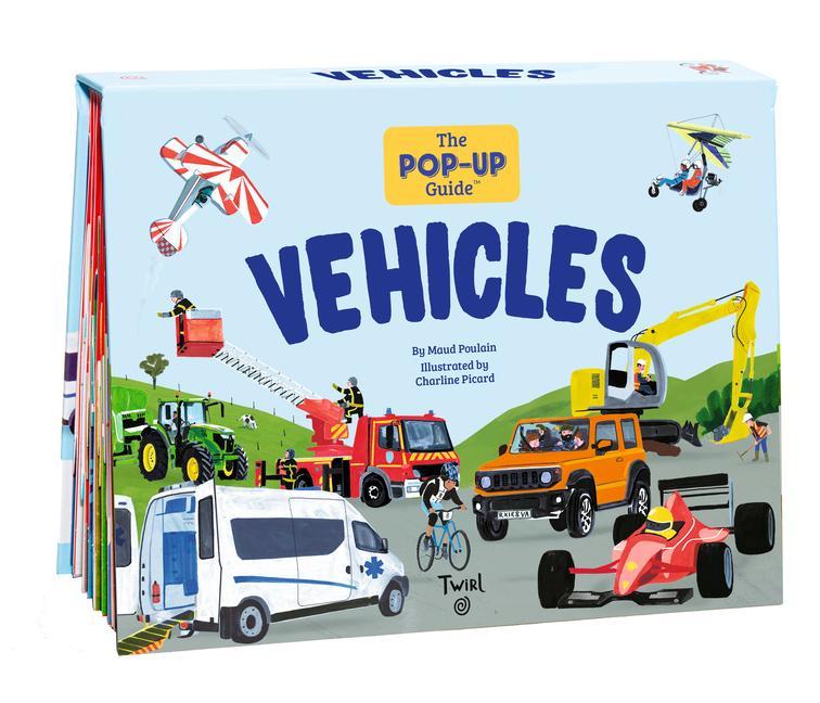 Kniha Pop-Up Guide: Vehicles Charline Picard