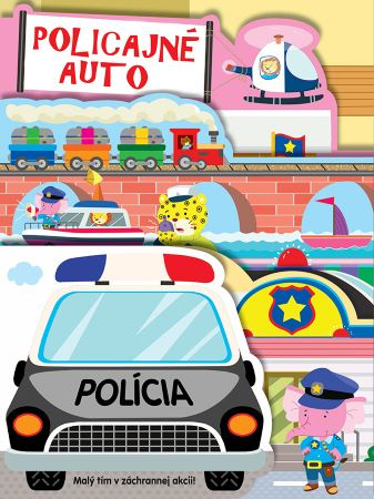 Kniha Policajné auto 