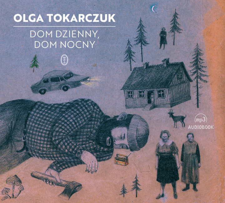 Carte CD MP3 Dom dzienny, dom nocny wyd. 2021 Olga Tokarczuk