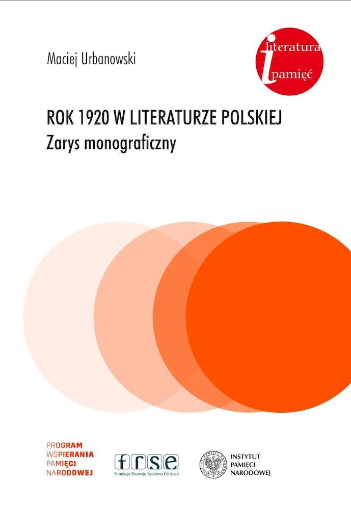 Kniha Rok 1920 w literaturze polskiej. Urbanowski Maciej