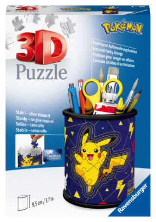 Gra/Zabawka Ravensburger 3D Puzzle Stojan na tužky - Pokémon 54 dílků 